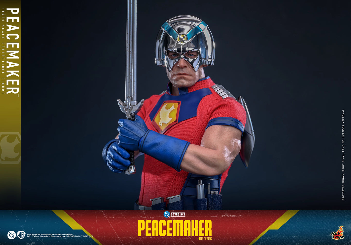 DC Comics Hot Toys “Peacemaker Season 2” Peacemaker TMS166 1/6 Licensed Action Figure