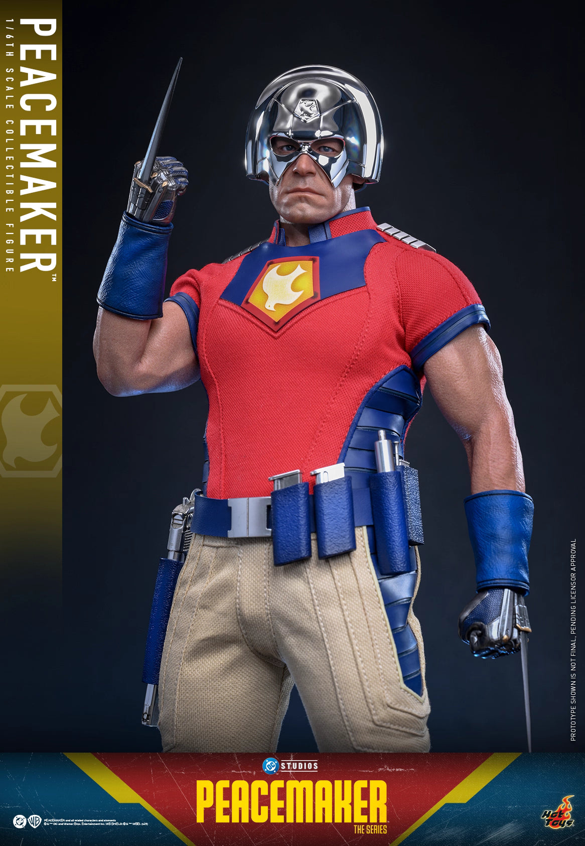 DC Comics Hot Toys “Peacemaker Season 2” Peacemaker TMS166 1/6 Licensed Action Figure