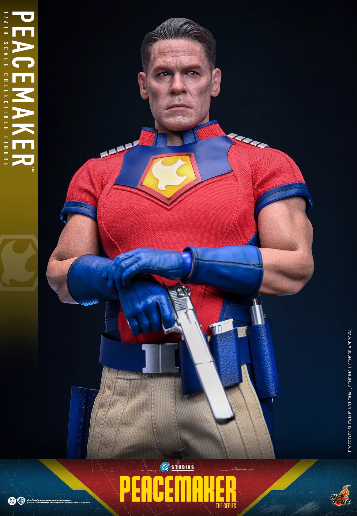 DC Comics Hot Toys “Peacemaker Season 2” Peacemaker TMS166 1/6 Licensed Action Figure