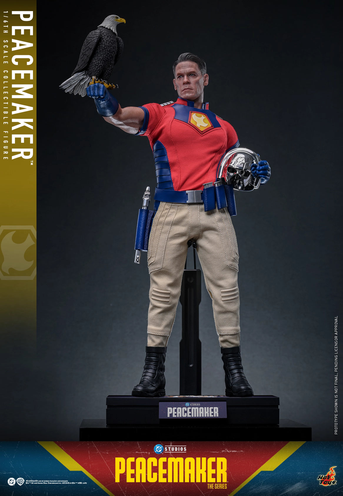 DC Comics Hot Toys “Peacemaker Season 2” Peacemaker TMS166 1/6 Licensed Action Figure