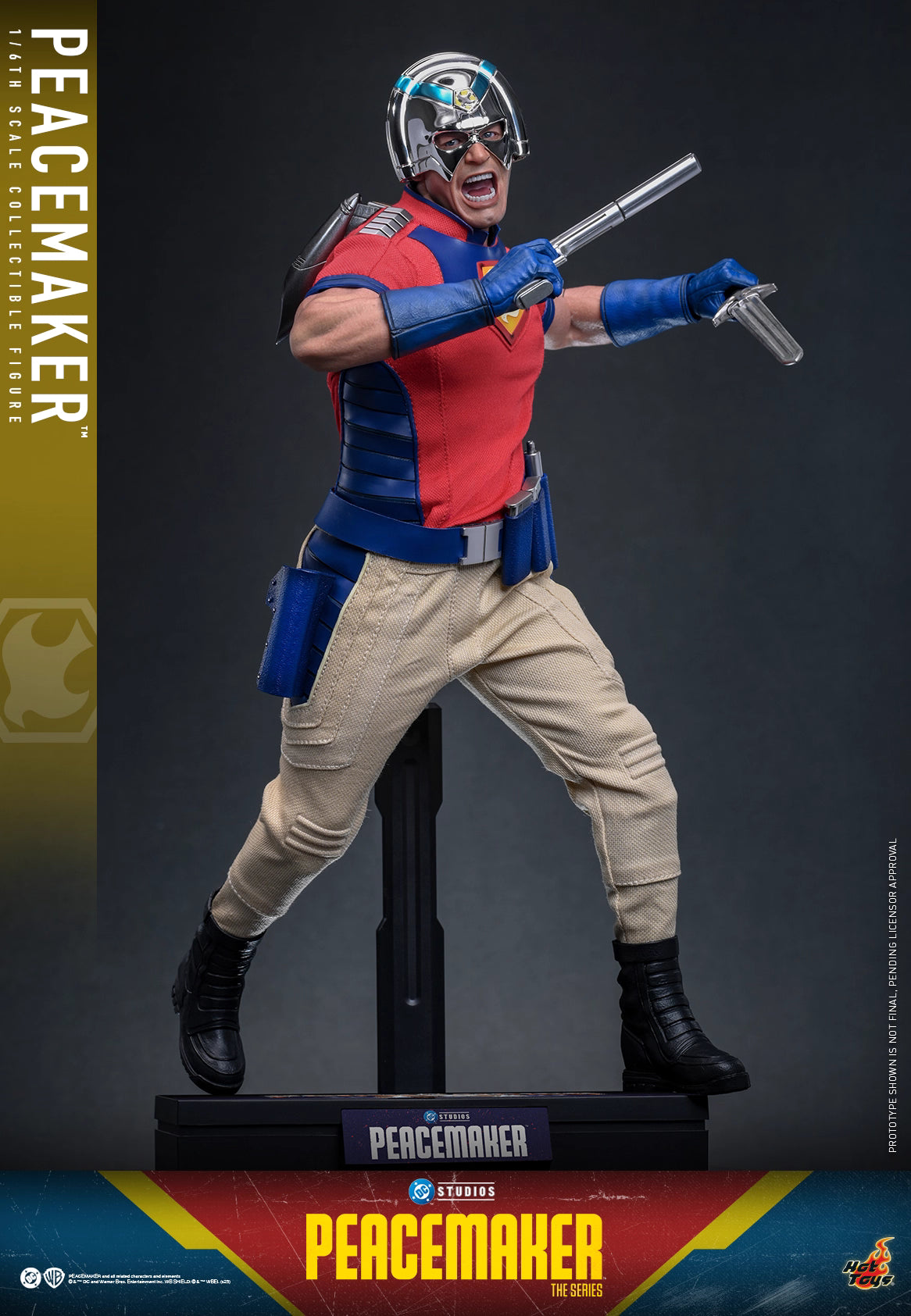 DC Comics Hot Toys “Peacemaker Season 2” Peacemaker TMS166 1/6 Licensed Action Figure