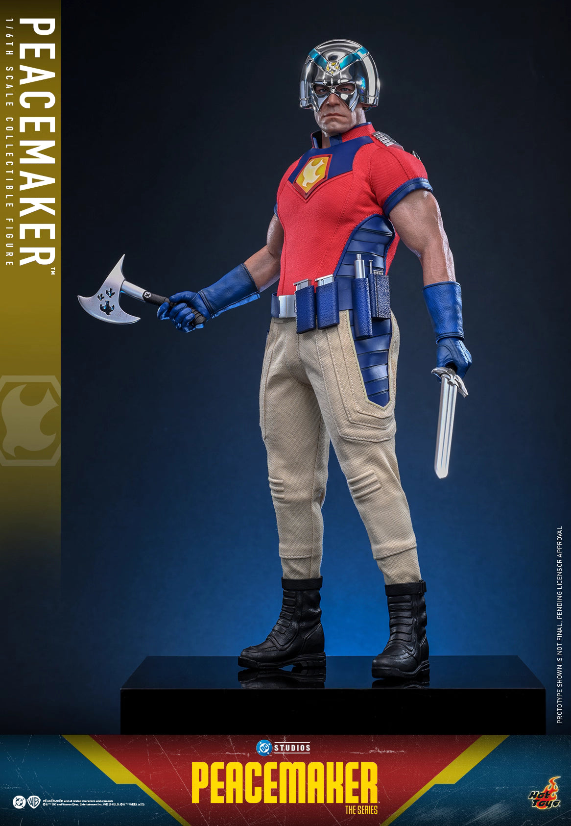 DC Comics Hot Toys “Peacemaker Season 2” Peacemaker TMS166 1/6 Licensed Action Figure