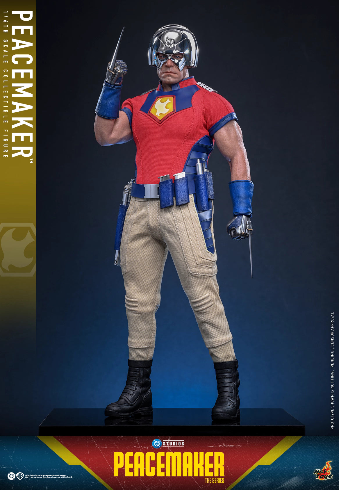 DC Comics Hot Toys “Peacemaker Season 2” Peacemaker TMS166 1/6 Licensed Action Figure