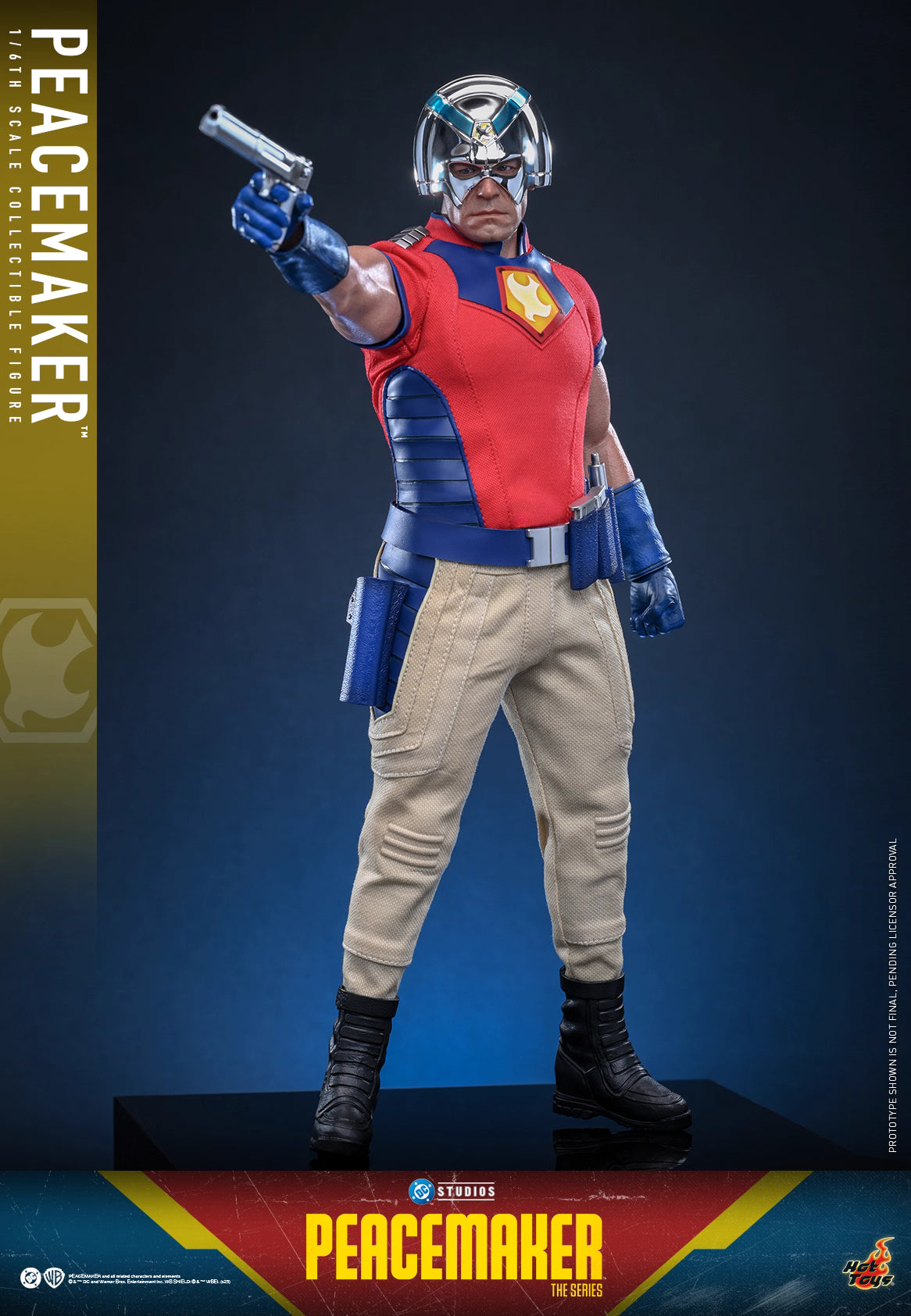 DC Comics Hot Toys “Peacemaker Season 2” Peacemaker TMS166 1/6 Licensed Action Figure