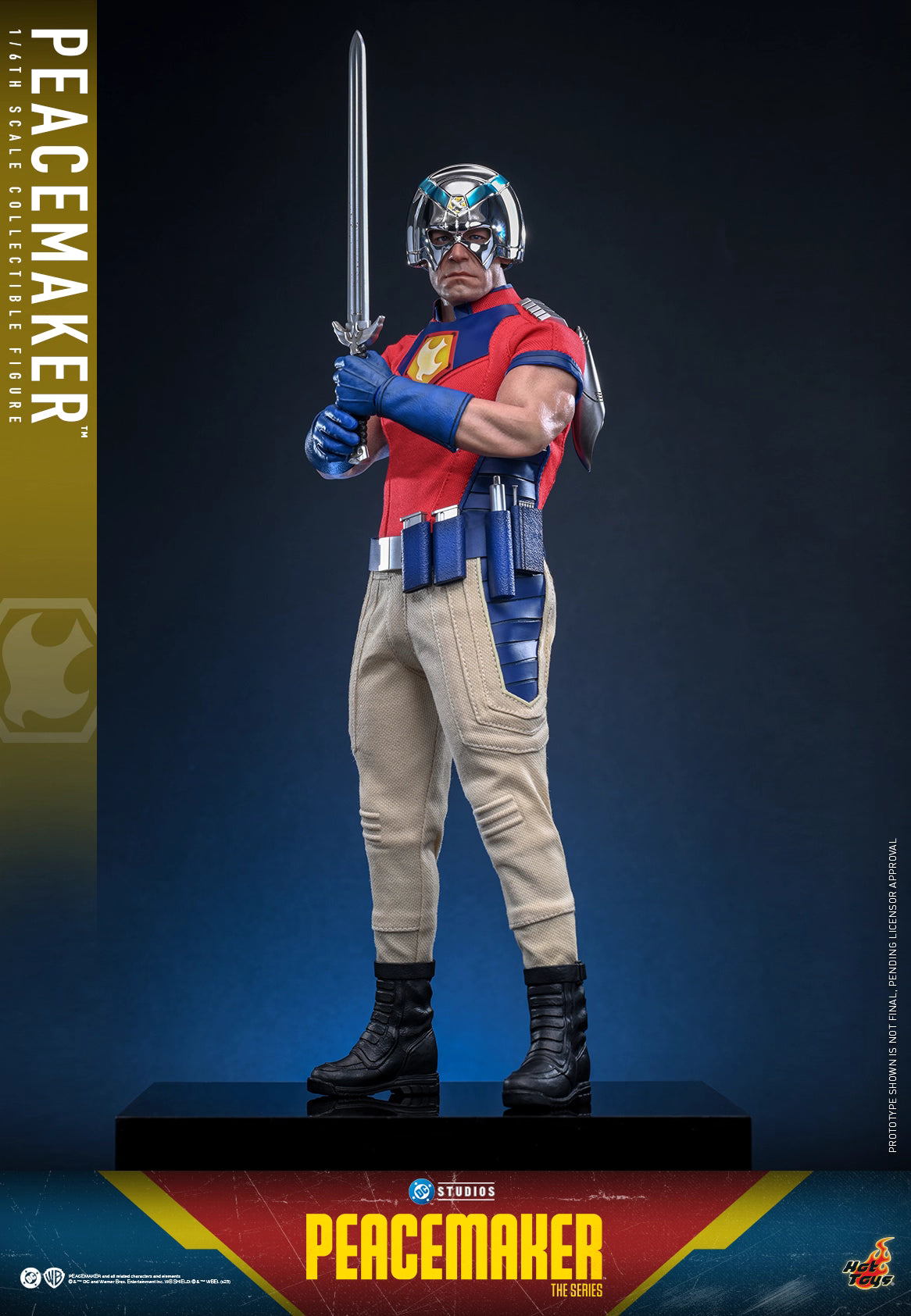 DC Comics Hot Toys “Peacemaker Season 2” Peacemaker TMS166 1/6 Licensed Action Figure