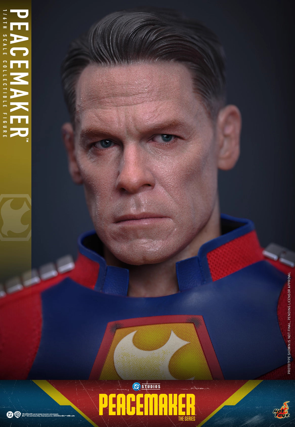 DC Comics Hot Toys “Peacemaker Season 2” Peacemaker TMS166 1/6 Licensed Action Figure