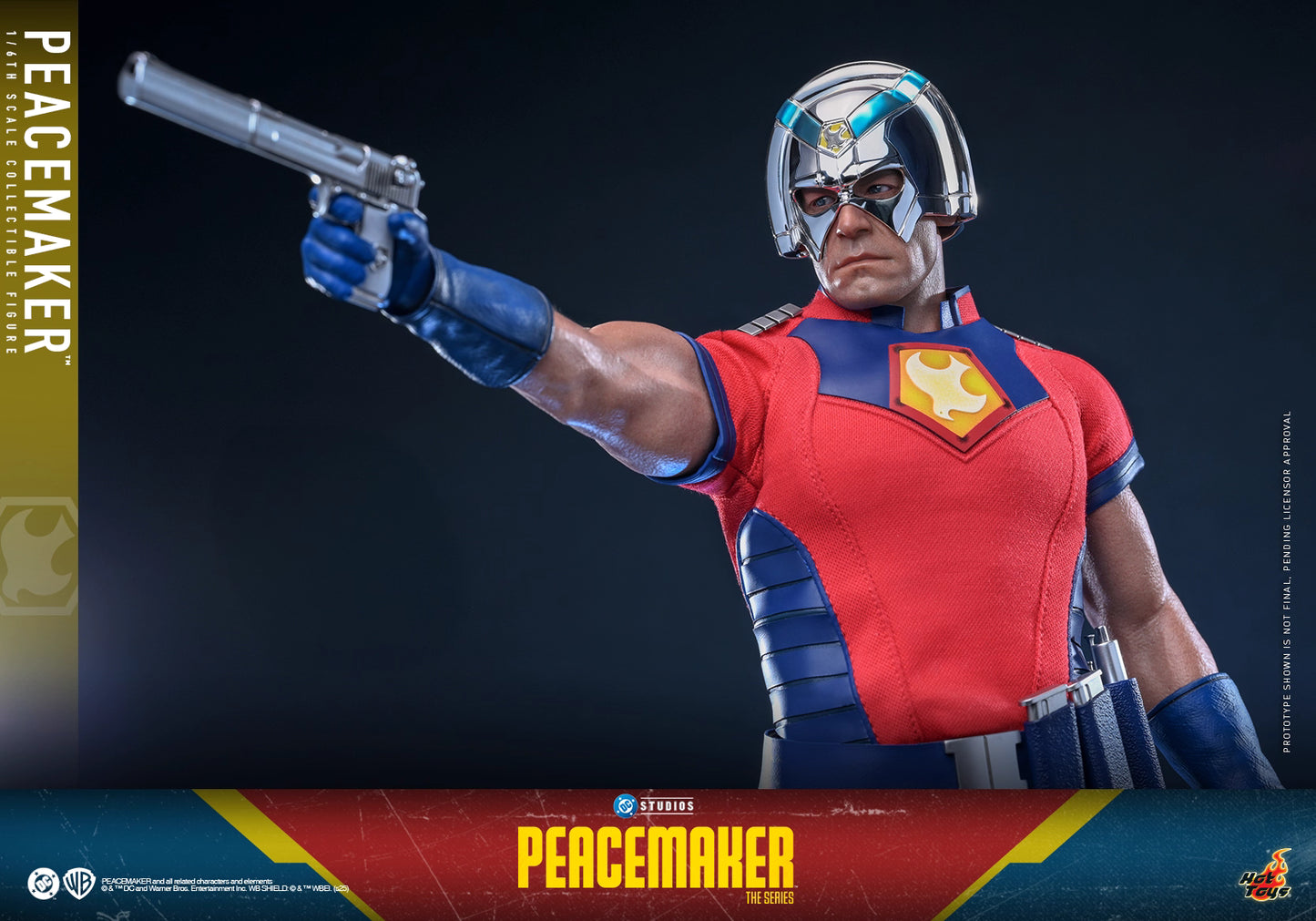 DC Comics Hot Toys “Peacemaker Season 2” Peacemaker TMS166 1/6 Licensed Action Figure