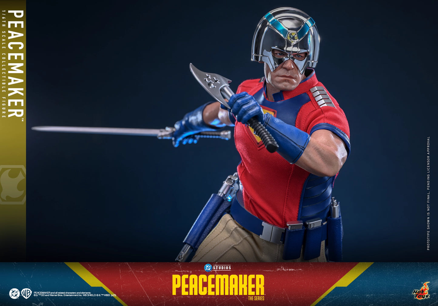 DC Comics Hot Toys “Peacemaker Season 2” Peacemaker TMS166 1/6 Licensed Action Figure