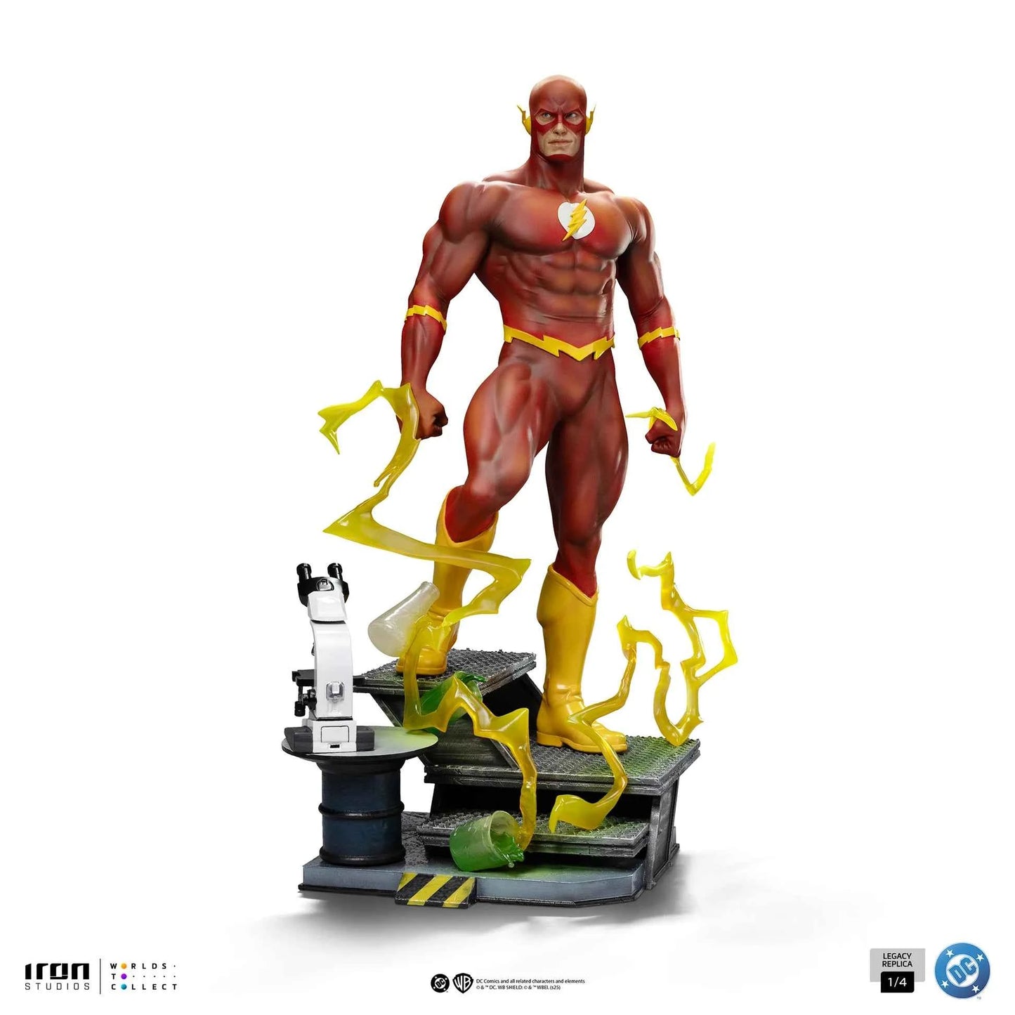 DC Comics Iron Studios The Flash Legacy Replica DCCDCG128325-14 1/4 Licensed Resin Statue