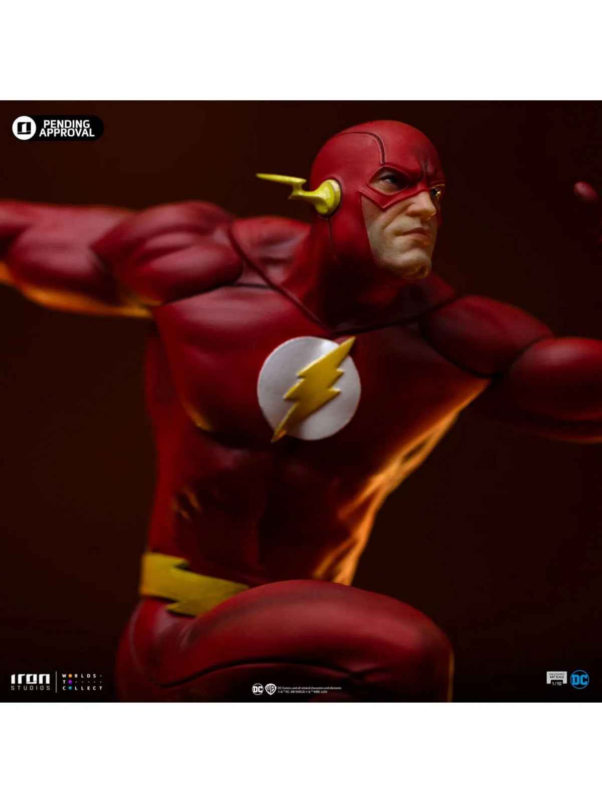 DC Comics Iron Studio The Flash Licensed Resin Statue - Santoryu Resins Collectors