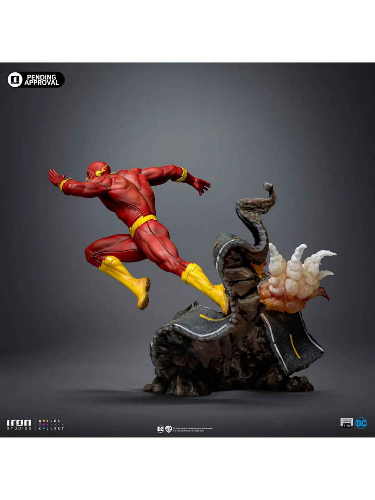 DC Comics Iron Studio The Flash Licensed Resin Statue - Santoryu Resins Collectors