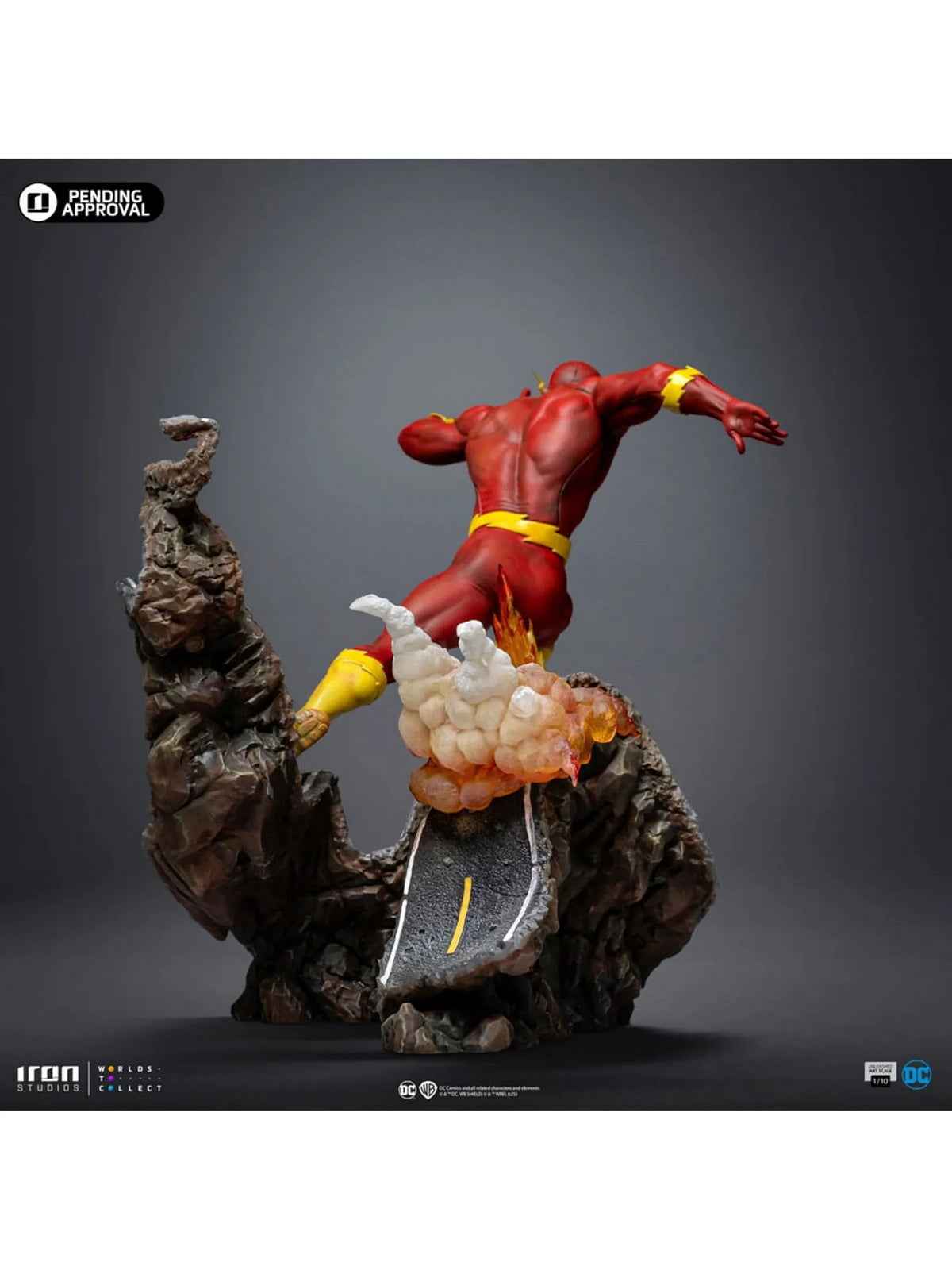 DC Comics Iron Studio The Flash Licensed Resin Statue - Santoryu Resins Collectors