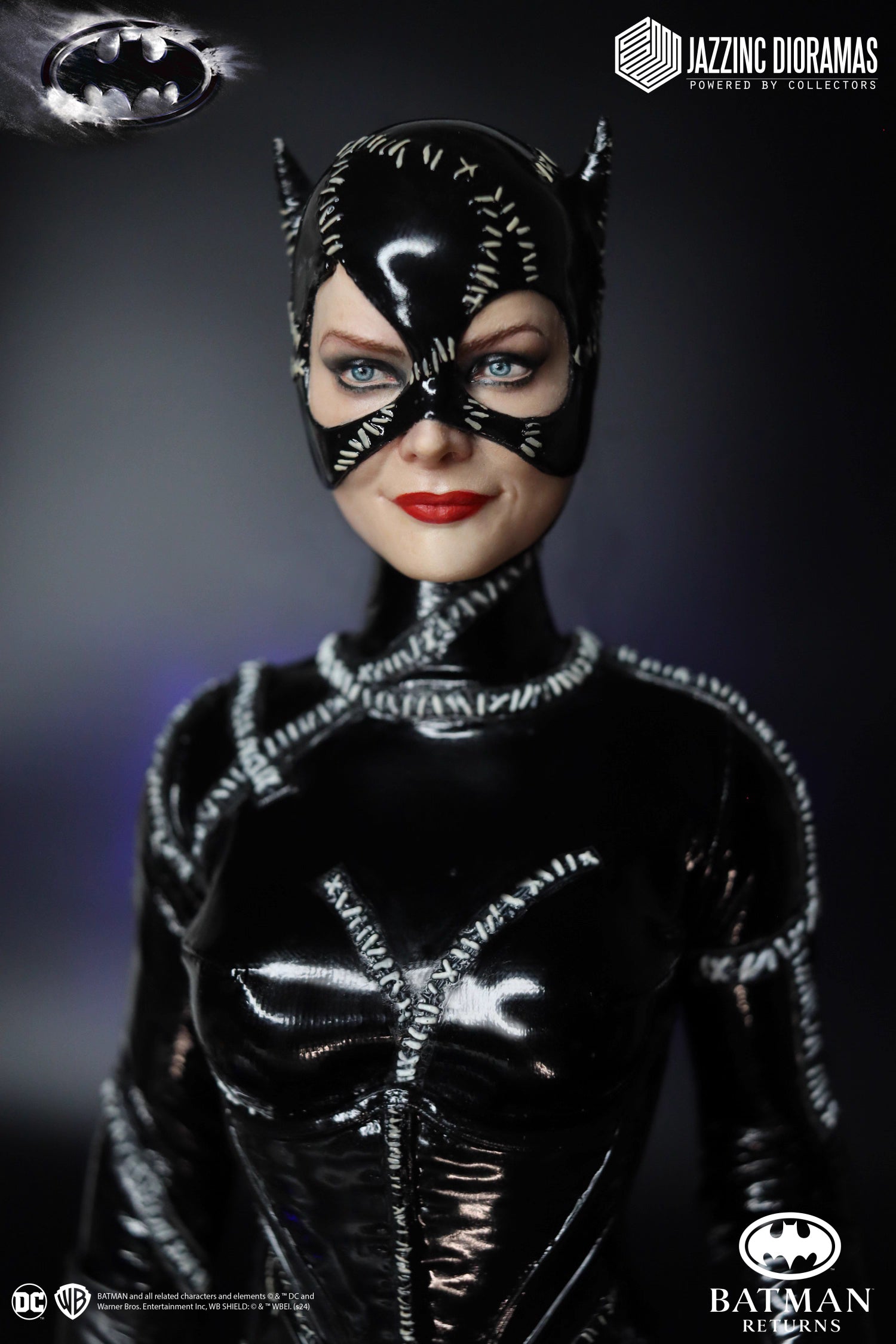 DC Comics Jazzinc Dioramas Batman Returns 1992 Catwoman 1/6 Licensed Action Figure