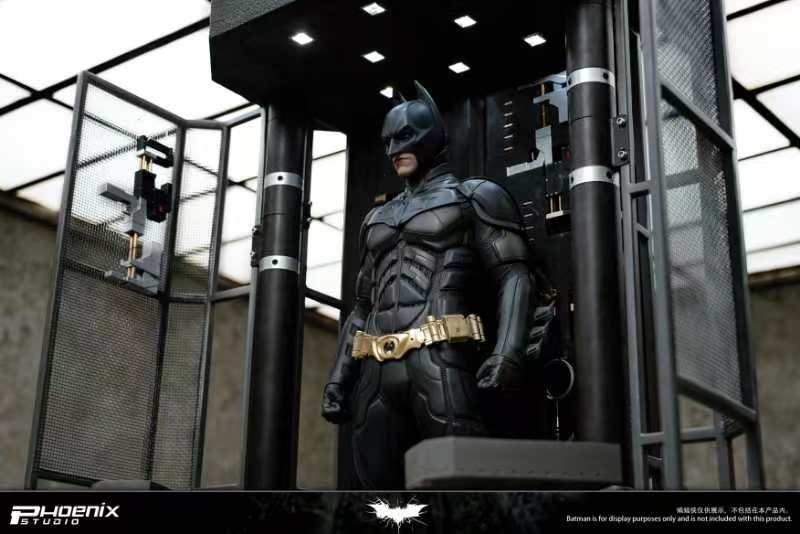 DC Comics Phoenix Studio The Dark Knight Batman Gantry Scene Resin Statue