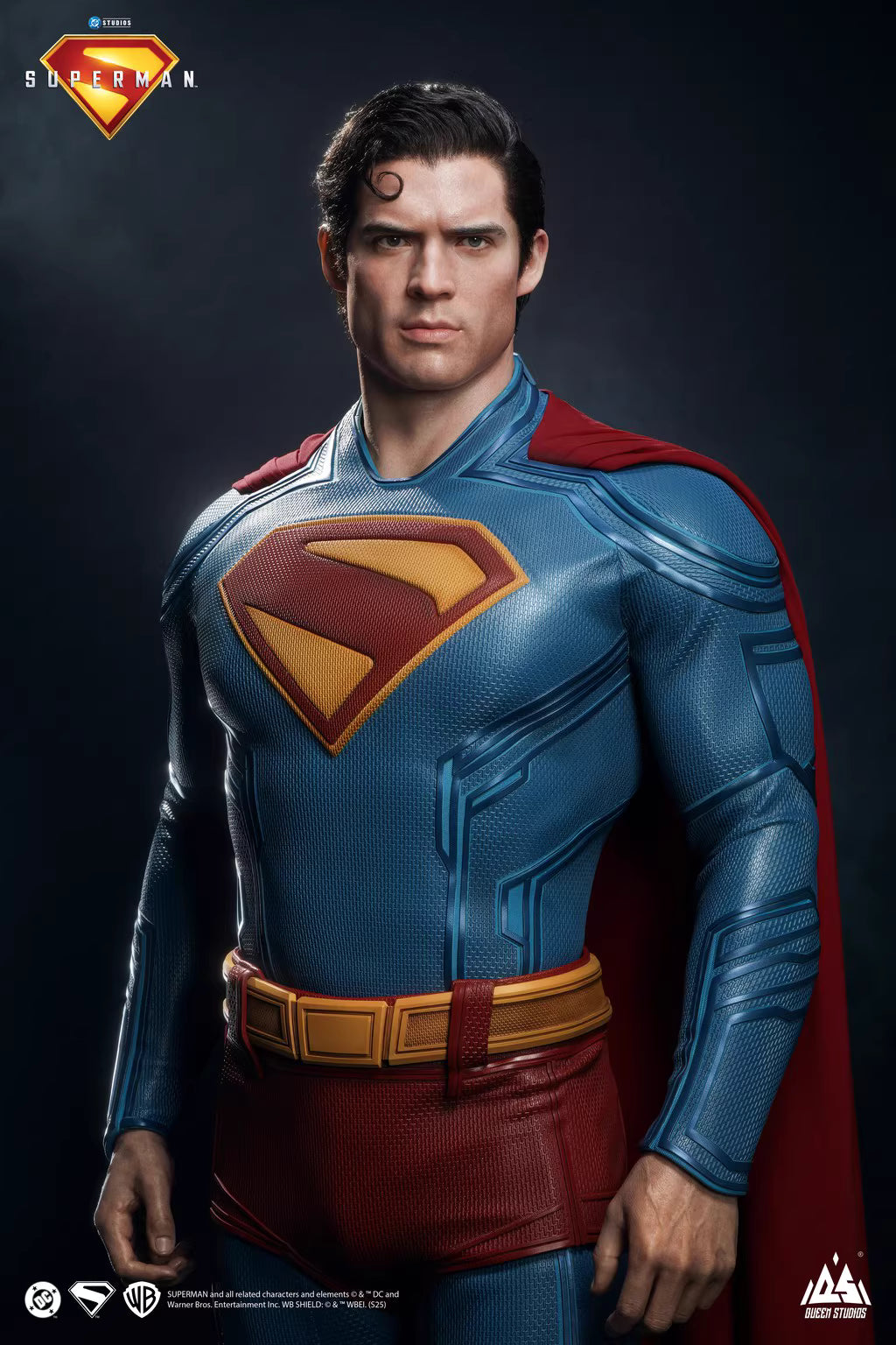 DC Comics Queen Studios 1/1 Scale New Superman Full Body Licensed Resin