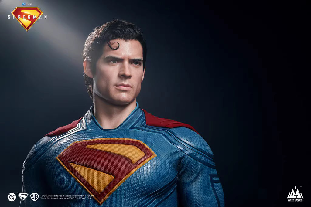 DC Comics Queen Studios 1/1 Scale New Superman Full Body Licensed Resin