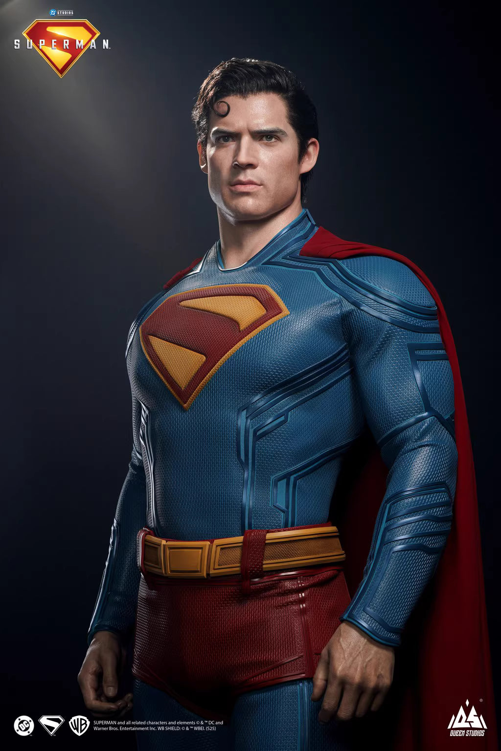 DC Comics Queen Studios 1/1 Scale New Superman Full Body Licensed Resin