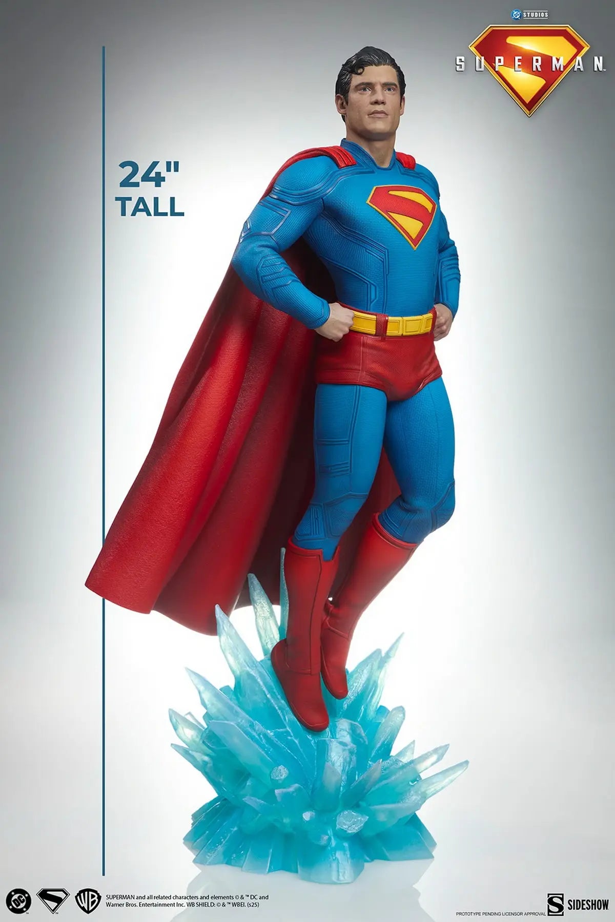 DC Comics Sideshow Collectibles Superman & Krypto 300982 300997 Licensed Resin Statue