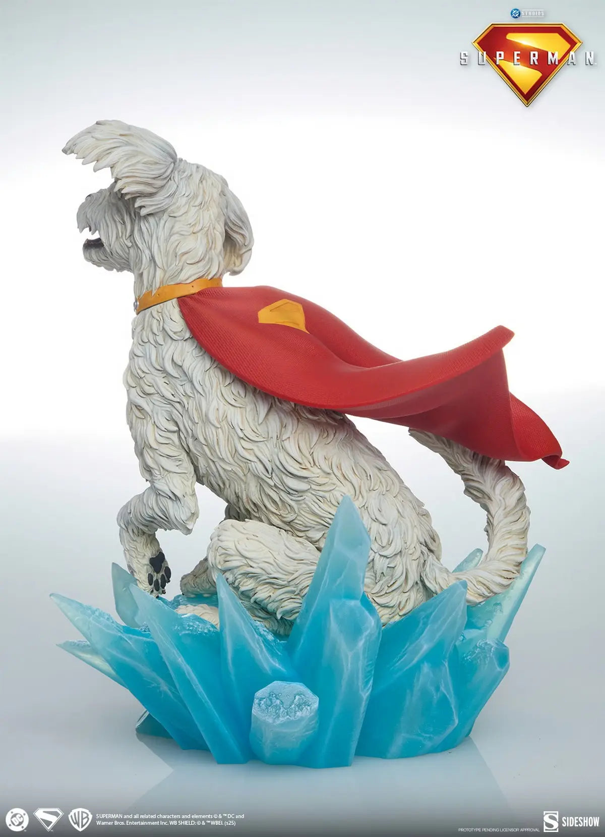 DC Comics Sideshow Collectibles Superman & Krypto 300982 300997 Licensed Resin Statue