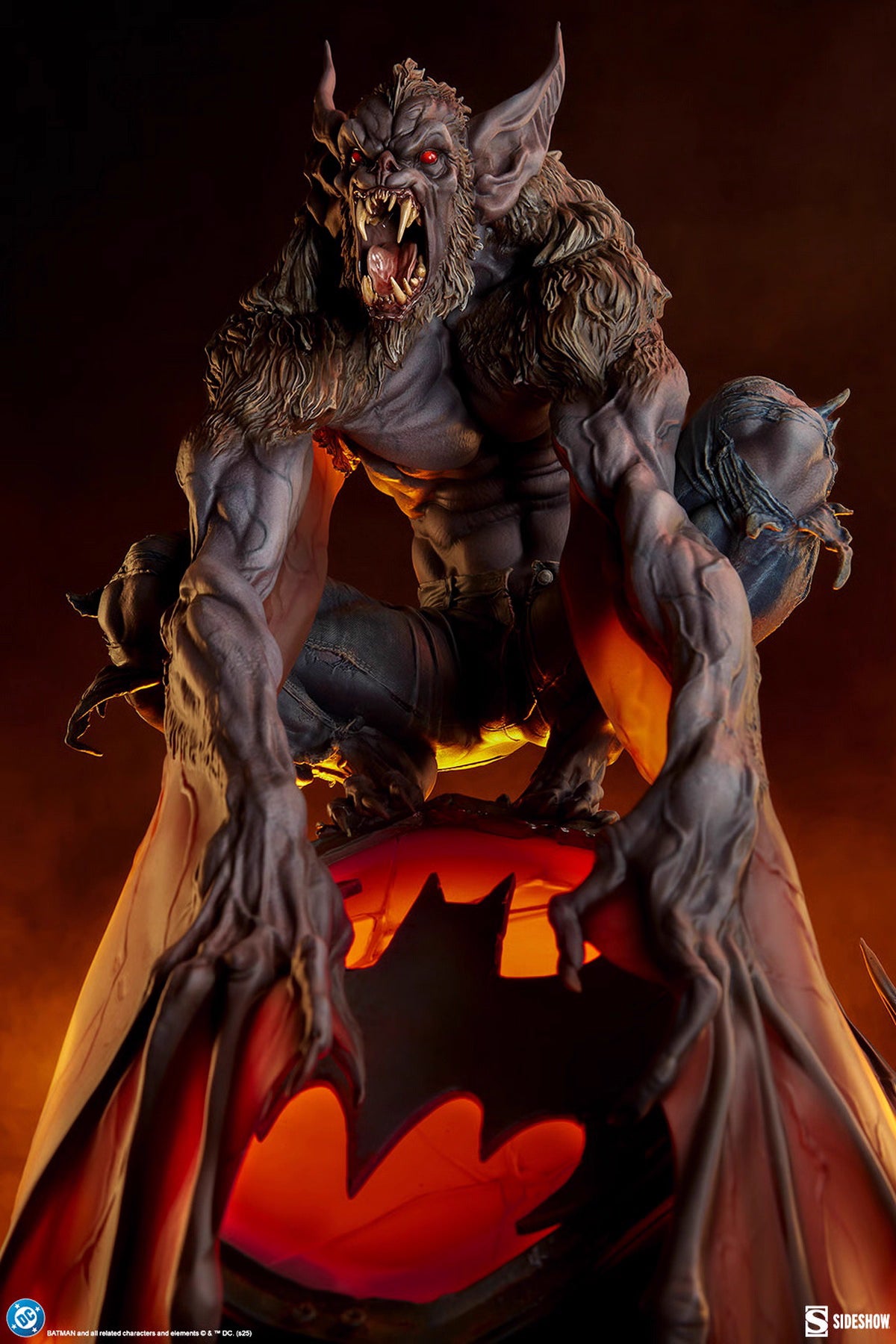 DC Comics Sideshow Collectibles Man-Bat Premium Format™ 300915 Licensed Resin Statue
