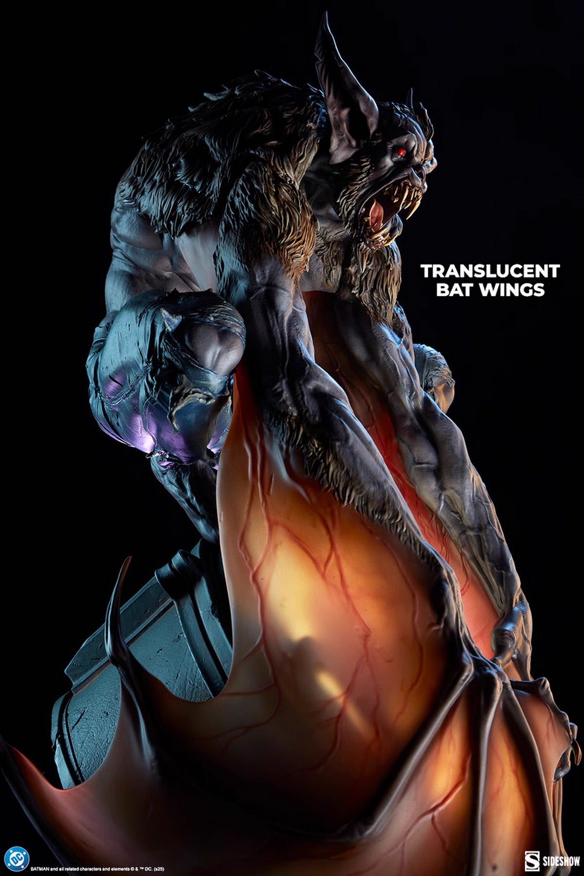 DC Comics Sideshow Collectibles Man-Bat Premium Format™ 300915 Licensed Resin Statue