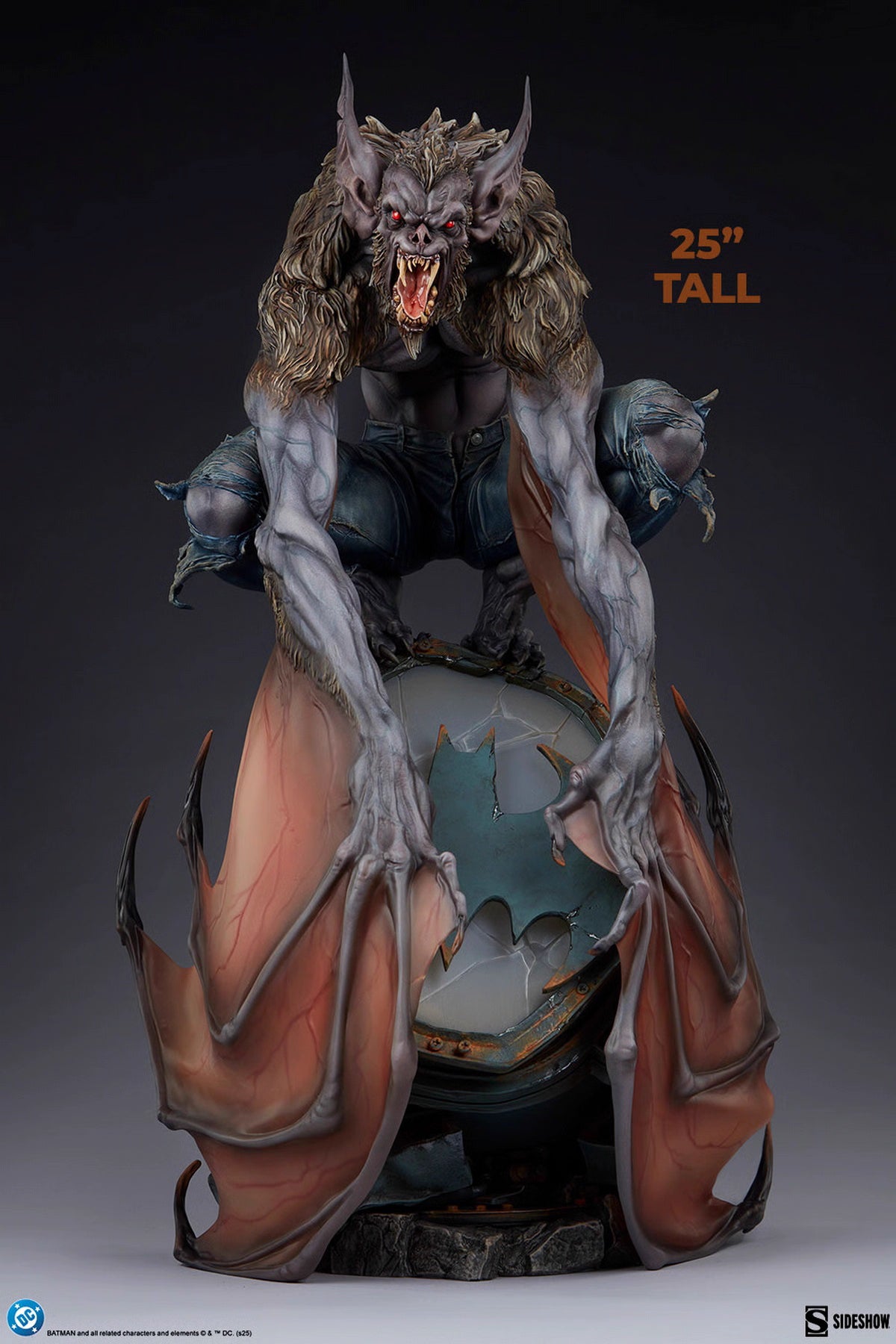 DC Comics Sideshow Collectibles Man-Bat Premium Format™ 300915 Licensed Resin Statue