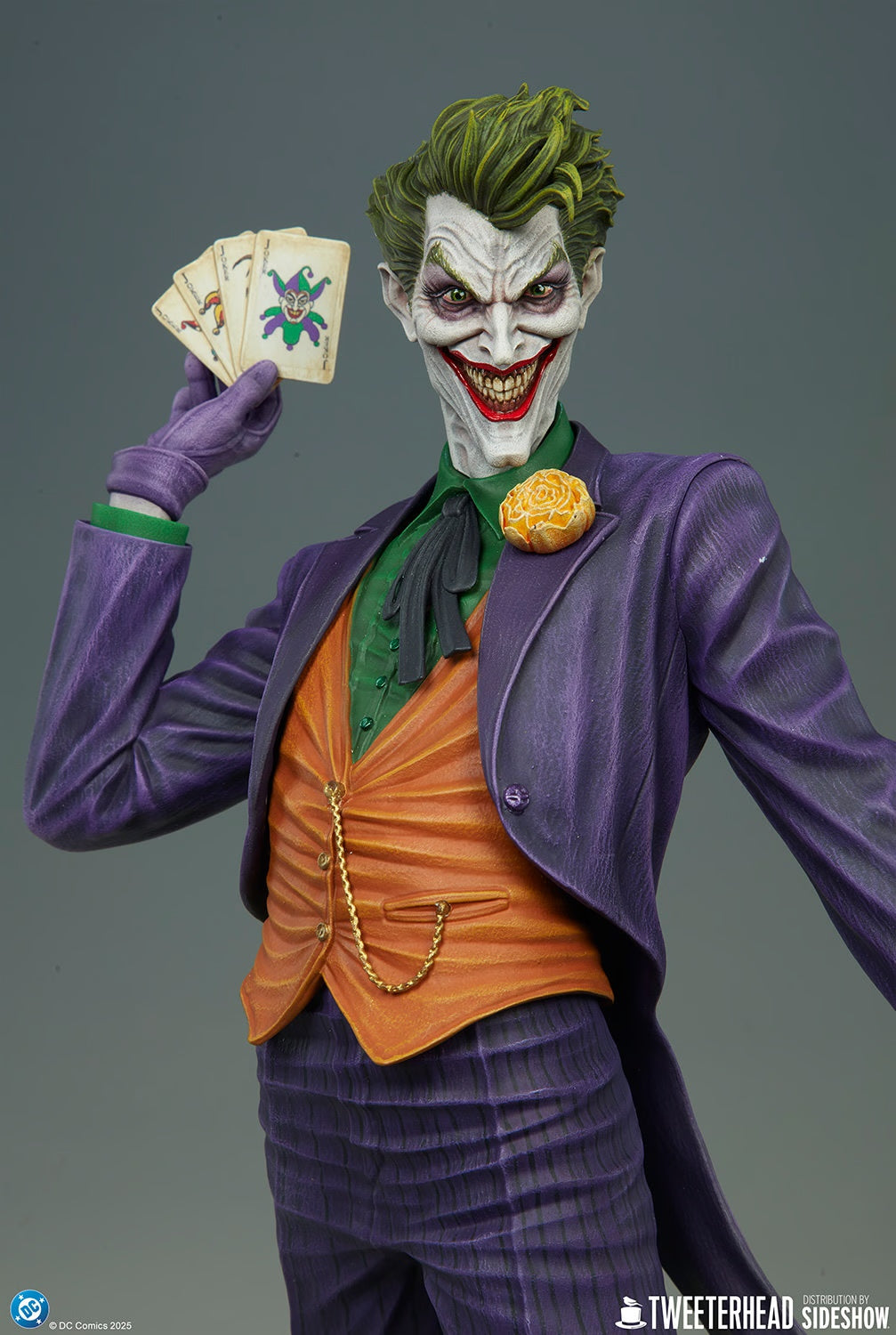 DC Comics Sideshow & Tweeterhead Studio The Joker 9030192 Licensed Resin Statue - Santoryu Resins Collectors