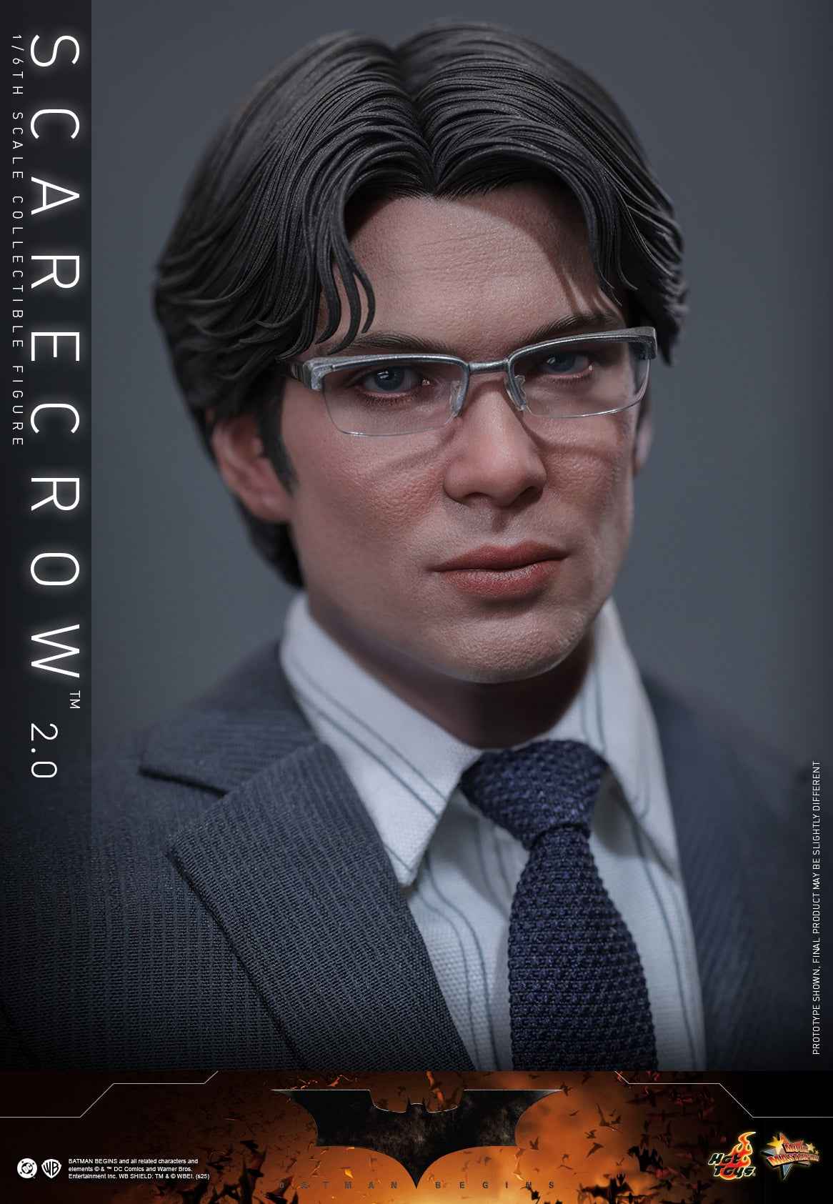 DC Comics ~ Hot Toys ~ "Batman Begins" Scarecrow 2.0 MMS801 ~ Licensed Action Figure - Santoryu Resins Collectors