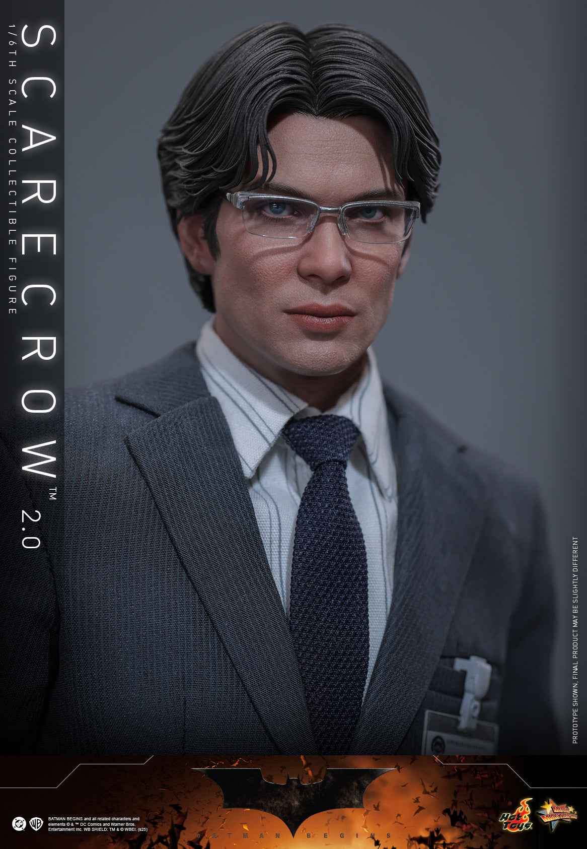 DC Comics ~ Hot Toys ~ "Batman Begins" Scarecrow 2.0 MMS801 ~ Licensed Action Figure - Santoryu Resins Collectors