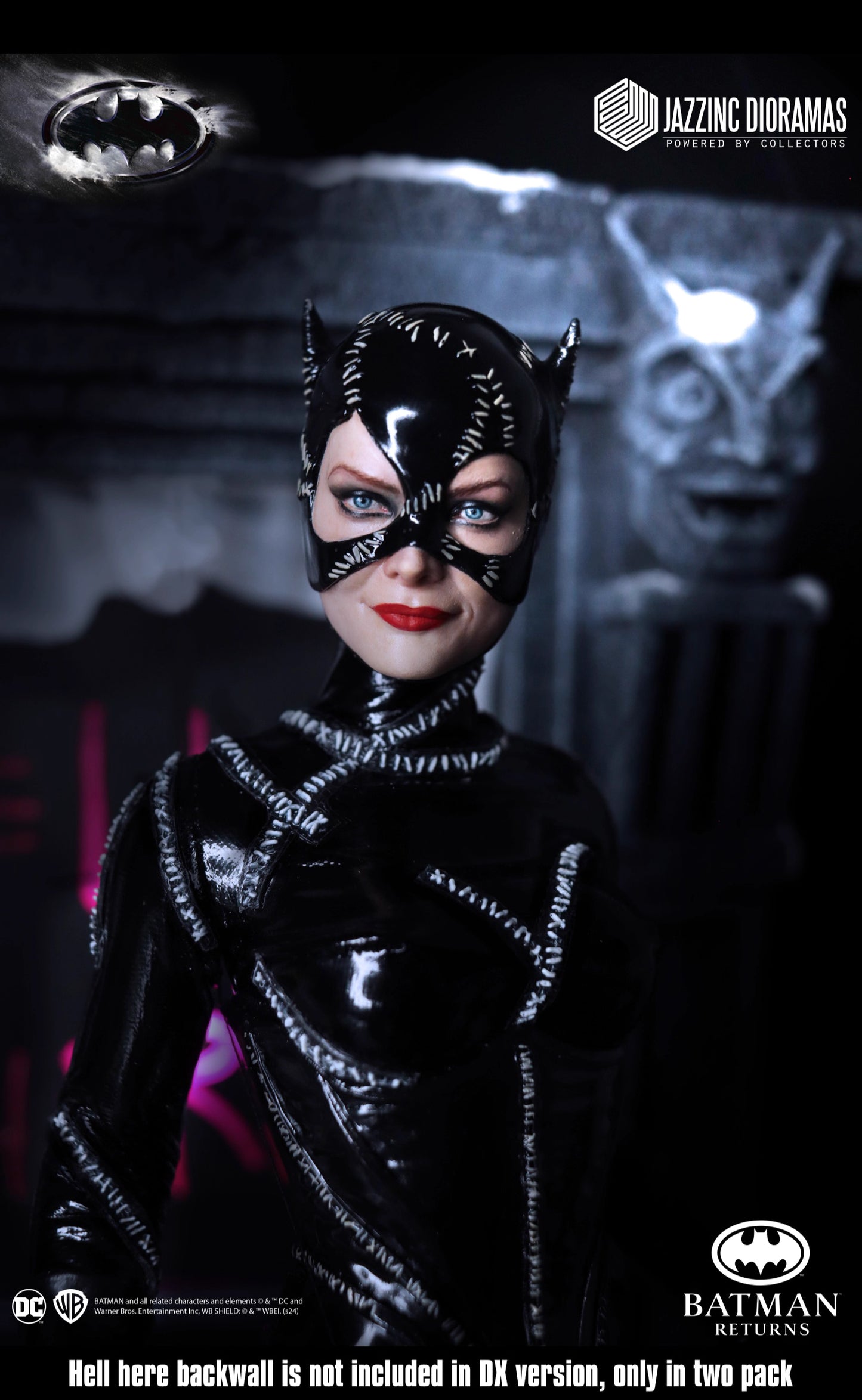DC Comics Jazzinc Dioramas Batman Returns 1992 Catwoman 1/6 Licensed Action Figure