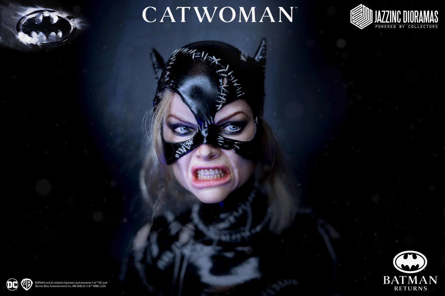 DC Comics Jazzinc Dioramas Batman Returns 1992 Catwoman 1/6 Licensed Action Figure