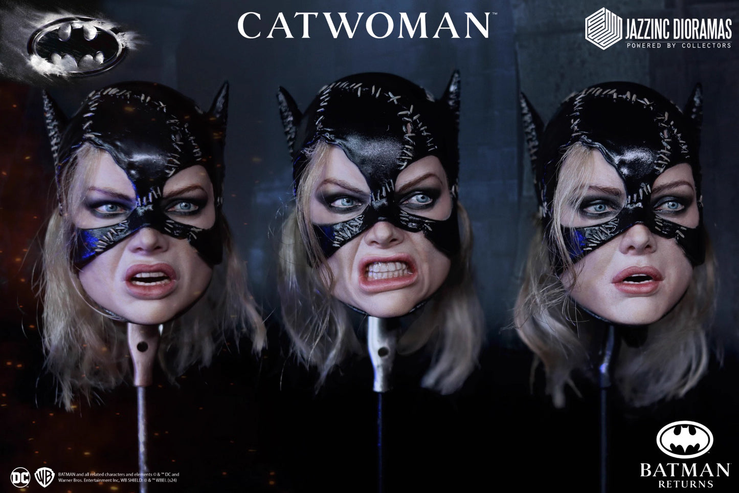 DC Comics Jazzinc Dioramas Batman Returns 1992 Catwoman 1/6 Licensed Action Figure