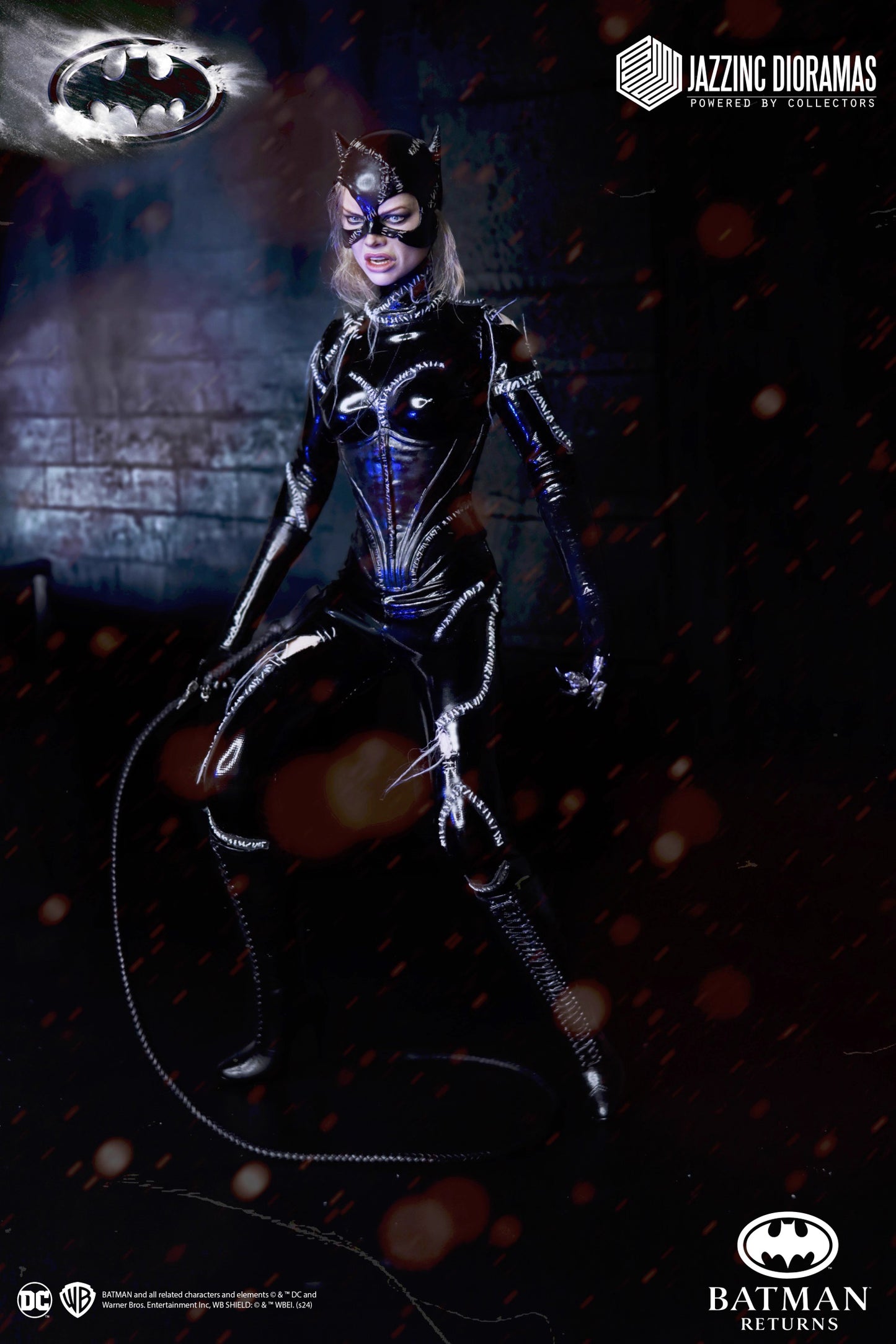 DC Comics Jazzinc Dioramas Batman Returns 1992 Catwoman 1/6 Licensed Action Figure