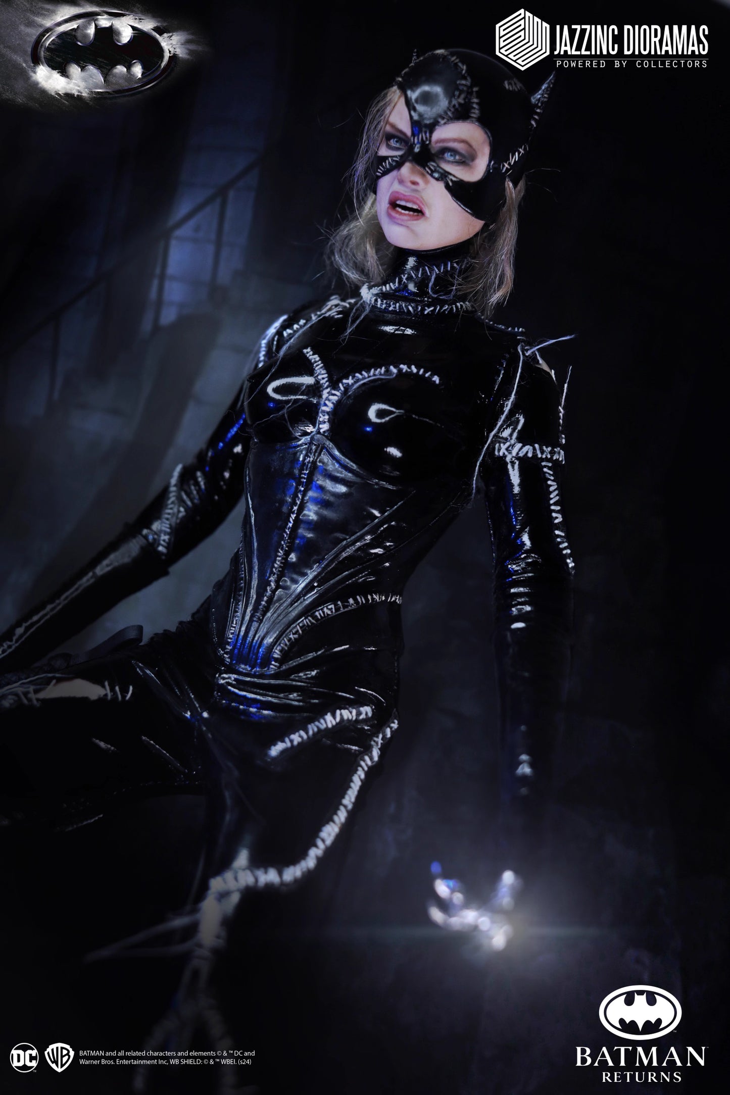 DC Comics Jazzinc Dioramas Batman Returns 1992 Catwoman 1/6 Licensed Action Figure