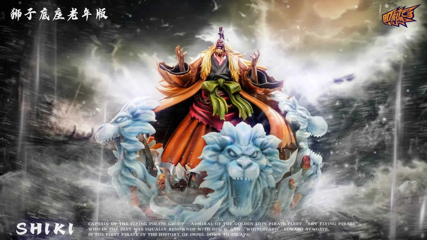 One Piece ~ Ji Ke Studio ~ Old Era Shiki ~ Resin Statue - Santoryu Resins Collectors
