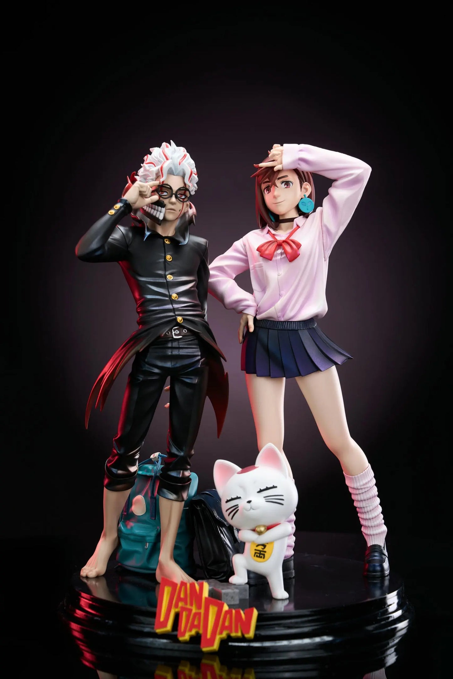 Dandadan Execution Studio Takakura Ken & Momo Ayase Resin Statue