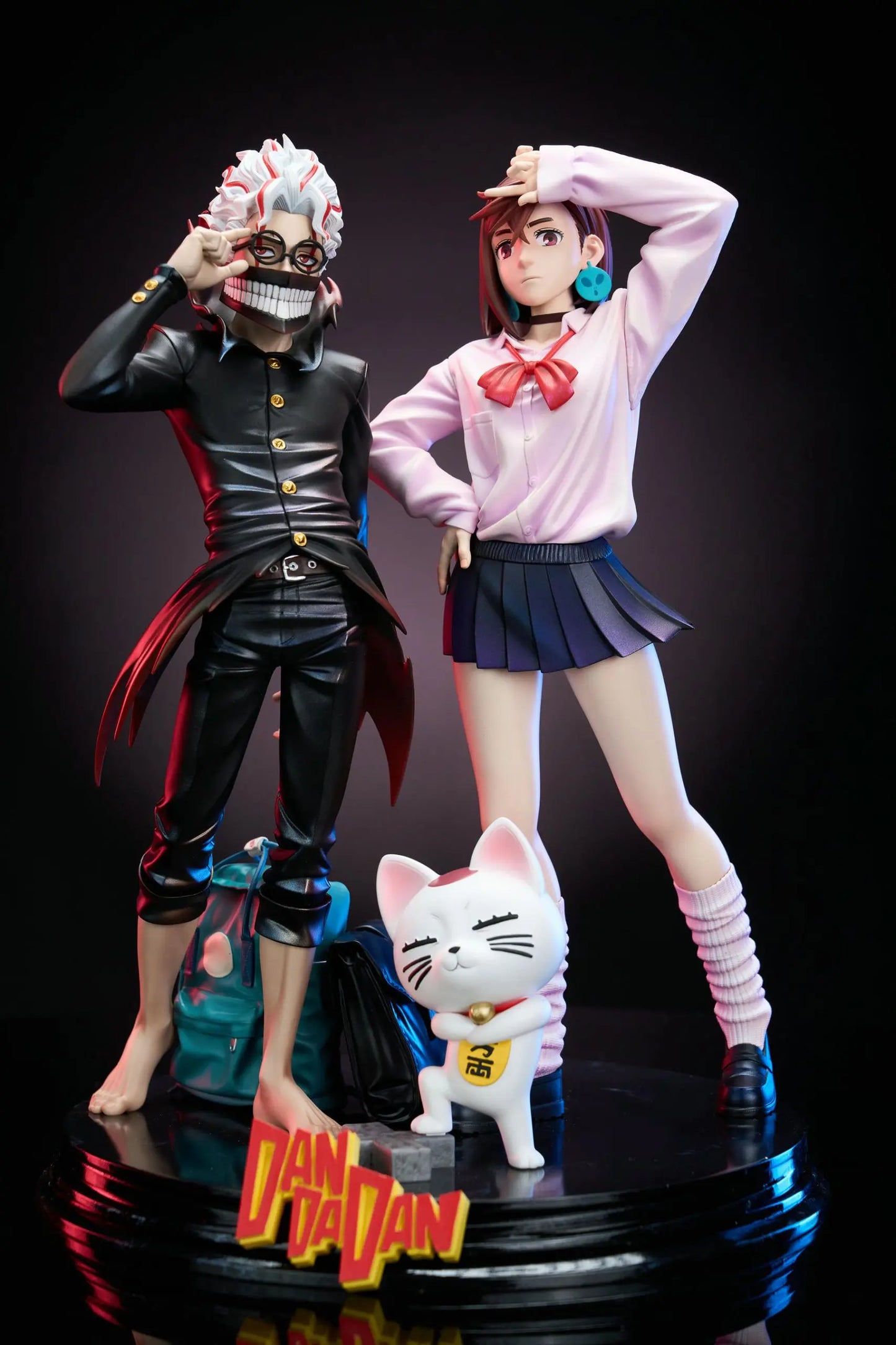 Dandadan Execution Studio Takakura Ken & Momo Ayase Resin Statue