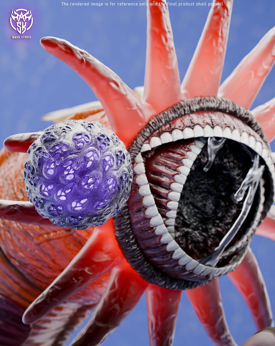 Dandadan Mask Studio Evil Eyed Jin Enjoji Resin Statue