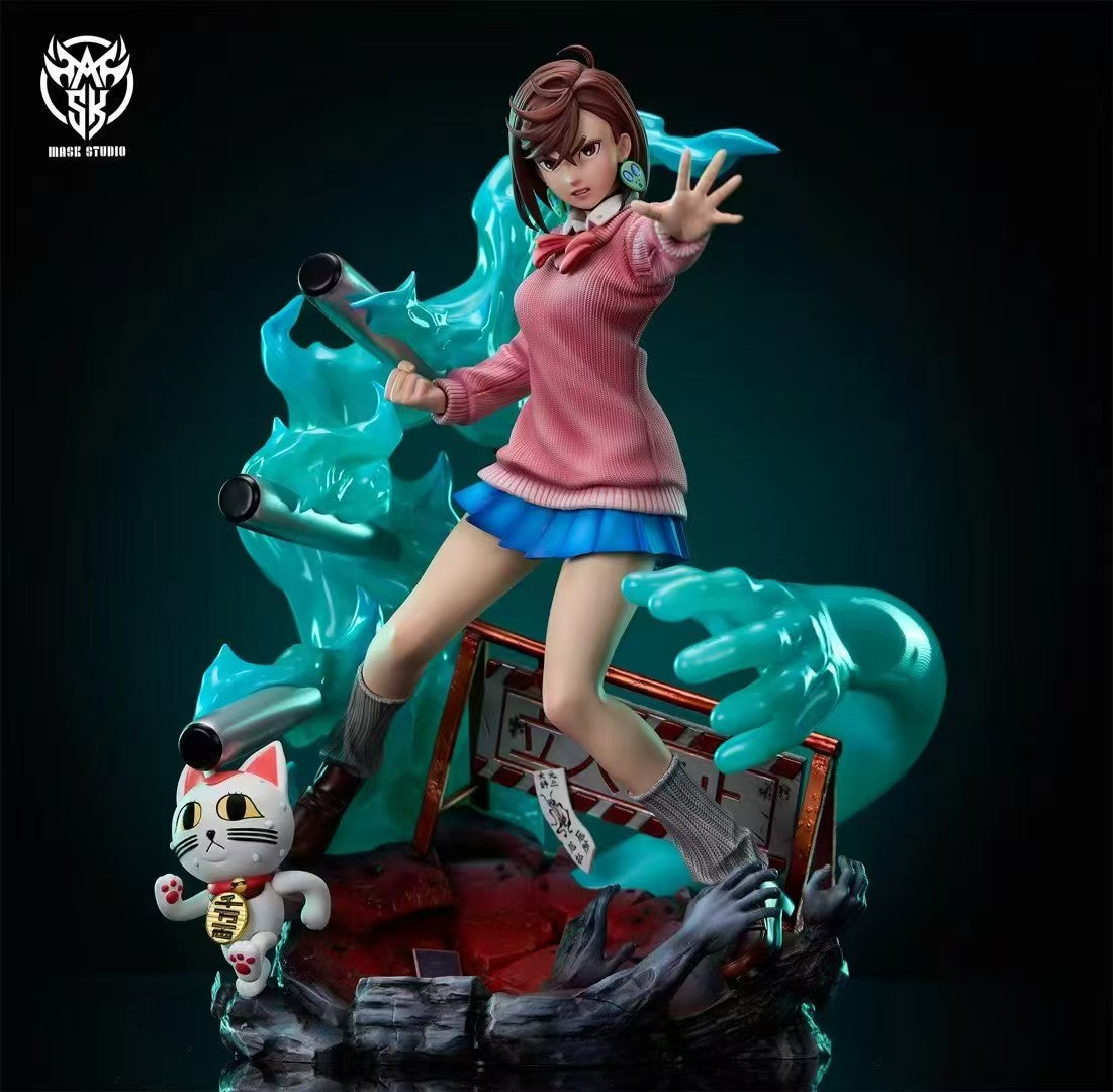 Dandadan Mask Studio Momo Ayase Resin Statue