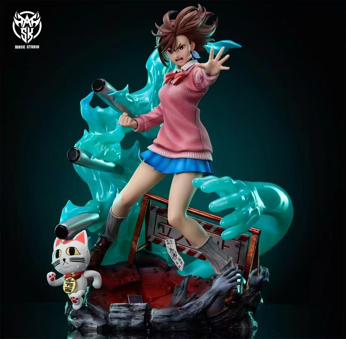 Dandadan Mask Studio Momo Ayase Resin Statue