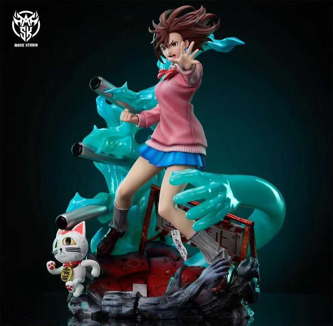 Dandadan Mask Studio Momo Ayase Resin Statue