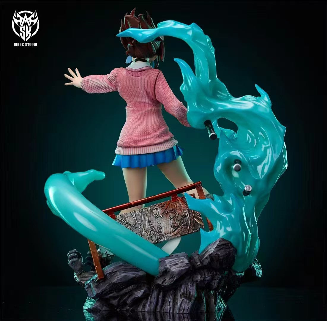 Dandadan Mask Studio Momo Ayase Resin Statue
