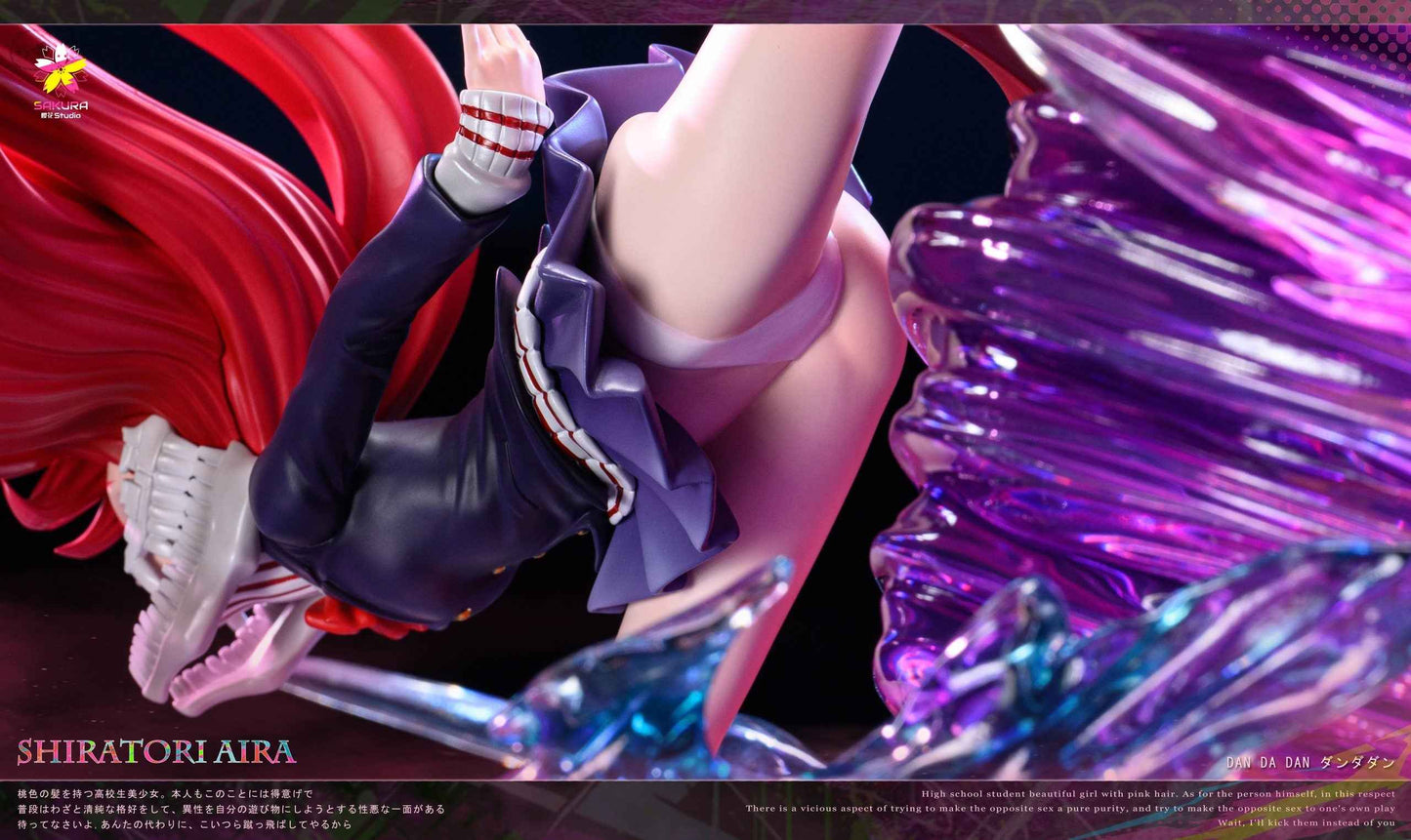 Dandadan Sakura Studio Shiratori Aira Resin Statue