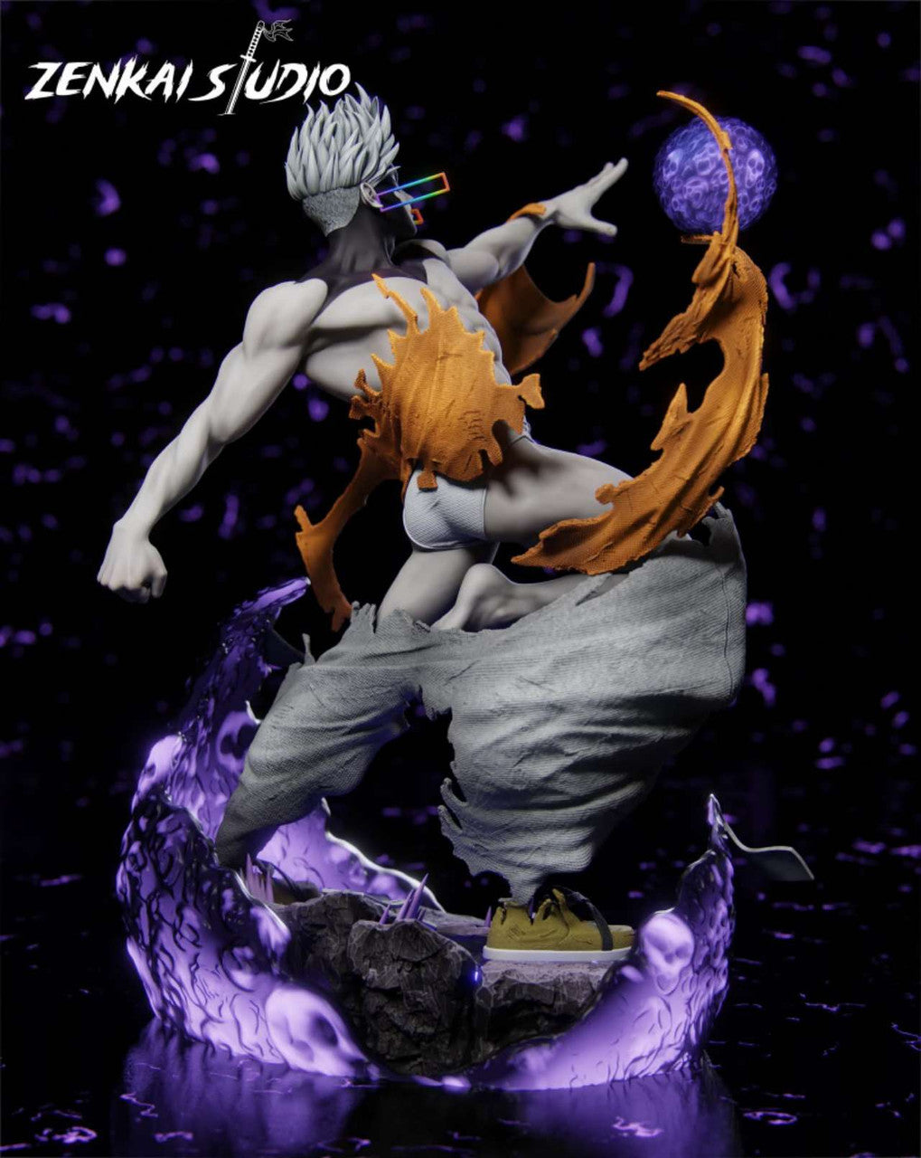 Dandadan Zenkai Studio Jiji Jin Enjoji Evil Eye Cursed Gaze Theater Edition Resin Statue