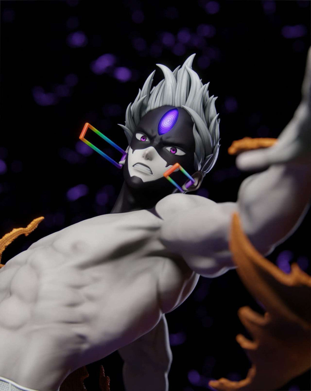 Dandadan Zenkai Studio Jiji Jin Enjoji Evil Eye Cursed Gaze Theater Edition Resin Statue