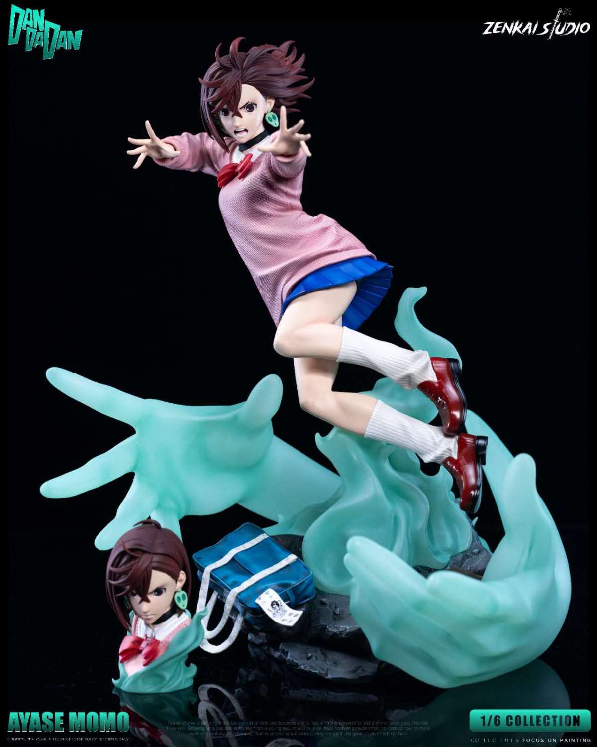Dandadan Zenkai Studio Momo Ayase Resin Statue