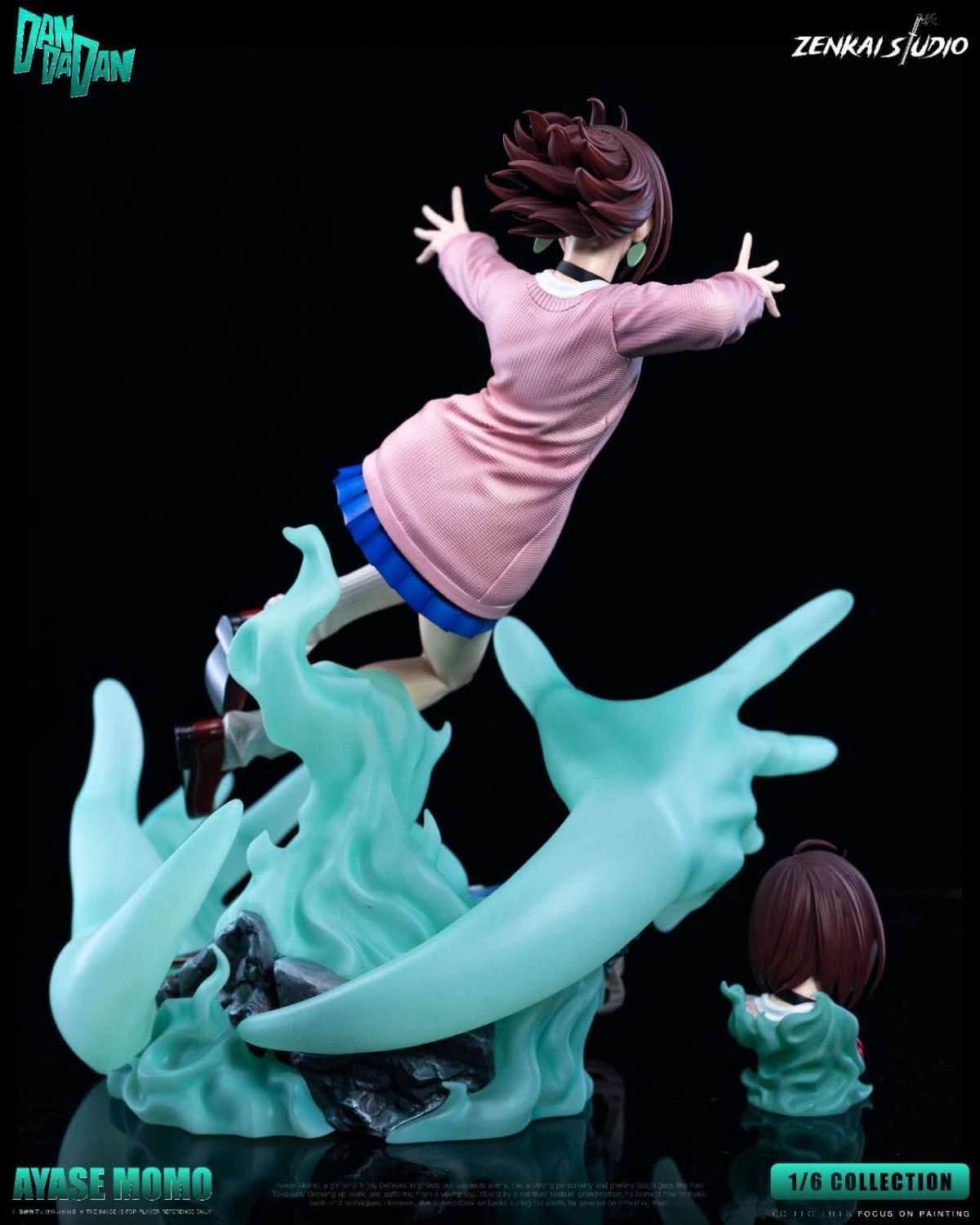 Dandadan Zenkai Studio Momo Ayase Resin Statue
