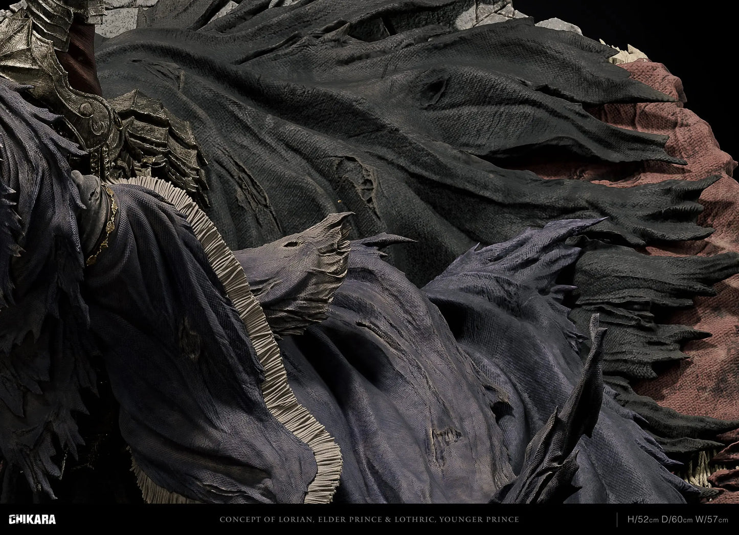 Dark Souls Chikara Studio Lorian Elder Prince & Lothric Younger Prince Resin Statue