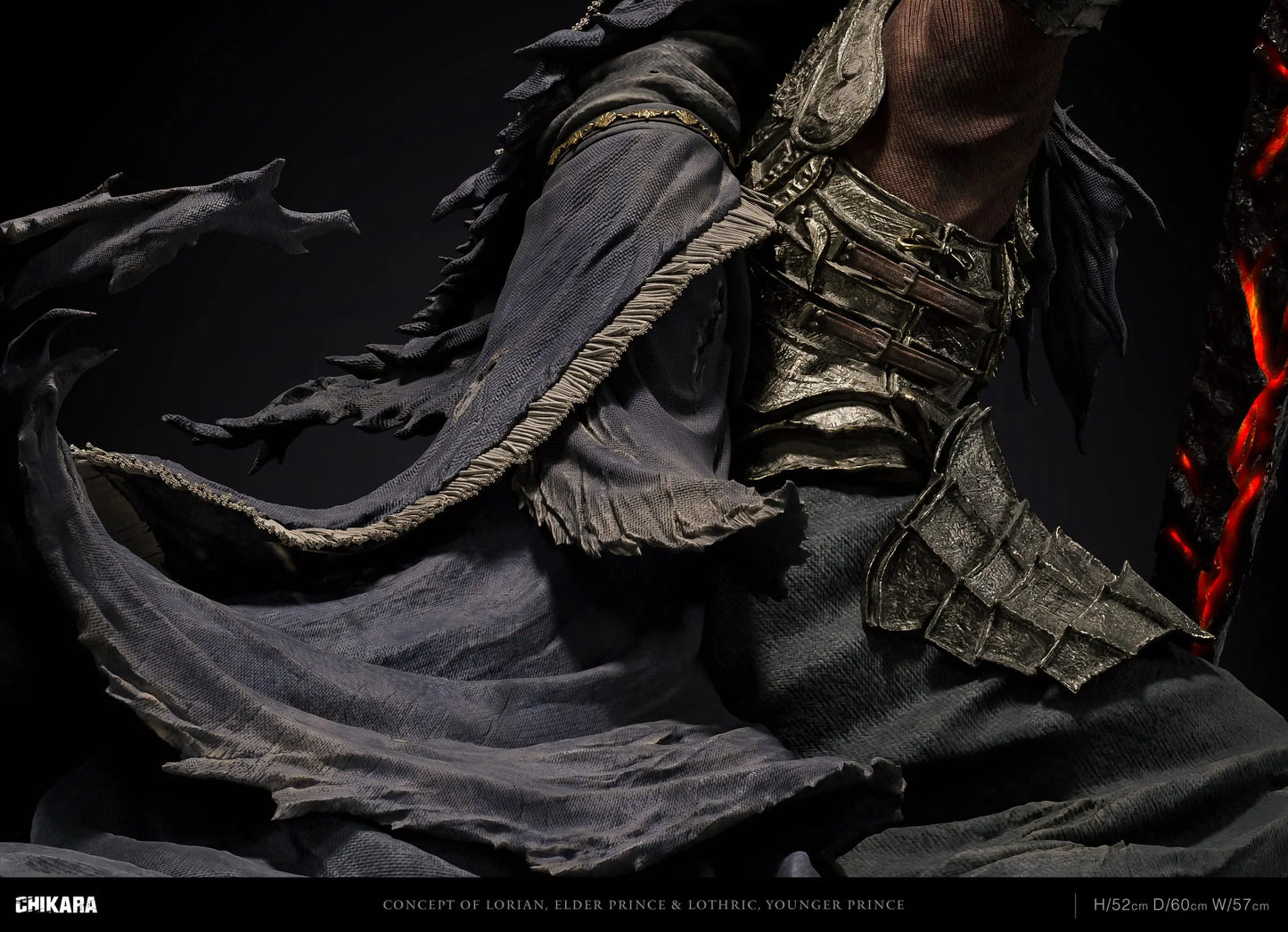 Dark Souls Chikara Studio Lorian Elder Prince & Lothric Younger Prince Resin Statue