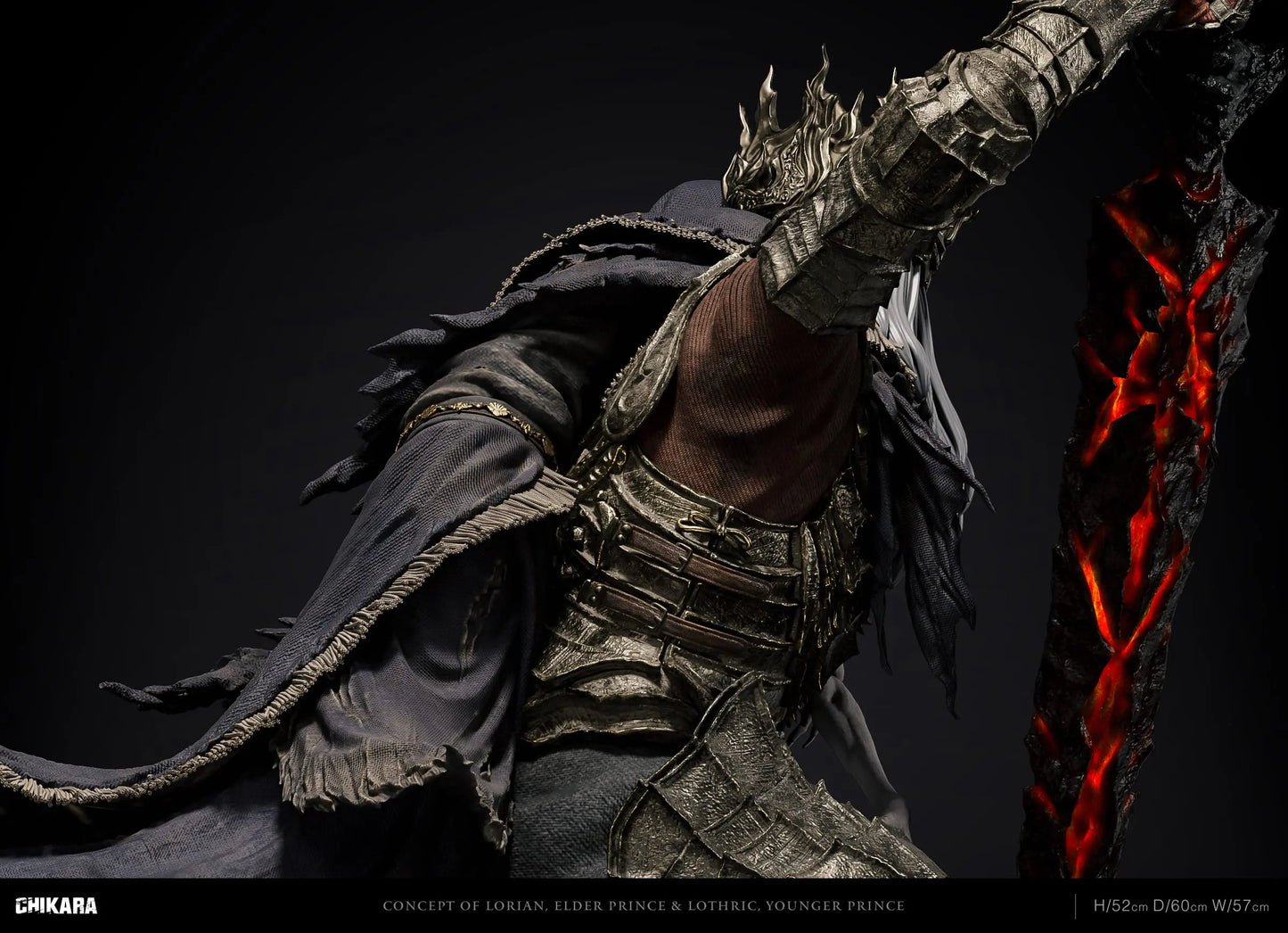 Dark Souls Chikara Studio Lorian Elder Prince & Lothric Younger Prince Resin Statue